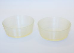 Stroodies Double Crested Gecko Bowl, 1.5-oz, Clear