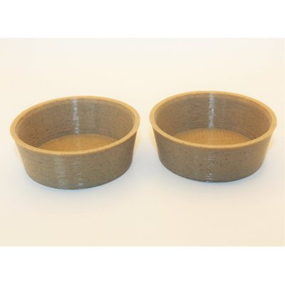 Stroodies Stroodies Double Crested Gecko Bowl, 1.5-oz, Sandstone