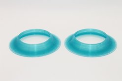 Stroodies Gecko Bowl Cup Holder, Aqua, Small/Adult