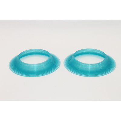 Stroodies Stroodies Gecko Bowl Cup Holder, Aqua, Small/Adult