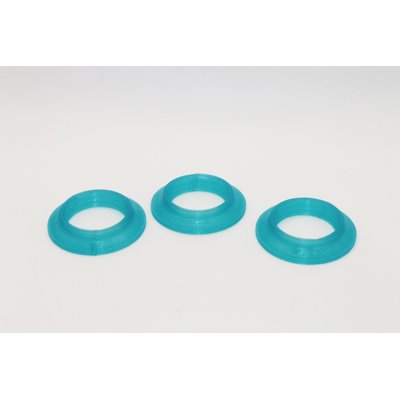 Stroodies Stroodies Gecko Bowl Cup Holder, Aqua, Small/Hatchling
