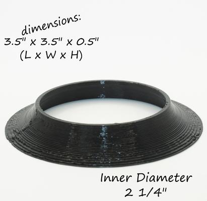 Show full view: Stroodies Gecko Bowl Cup Holder, Black, Regular/Adult slide 2 of 4