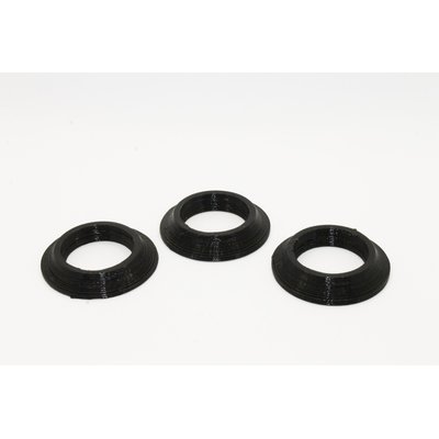Stroodies Stroodies Gecko Bowl Cup Holder, Black, Small/Hatchling