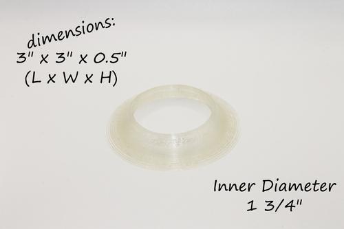 Show full view: Stroodies Gecko Bowl Cup Holder, Clear, Small/Adult slide 2 of 4