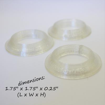 Show full view: Stroodies Gecko Bowl Cup Holder, Clear, Small/Hatchling slide 2 of 4