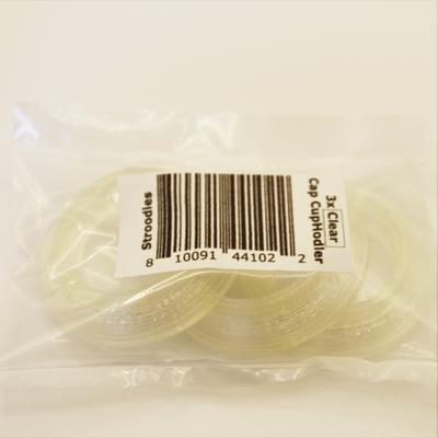 Show full view: Stroodies Gecko Bowl Cup Holder, Clear, Small/Hatchling slide 3 of 4