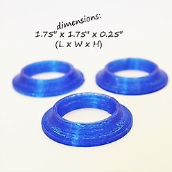 Stroodies Gecko Bowl Cup Holder, Sapphire, Small/Hatchling slide 2 of 4