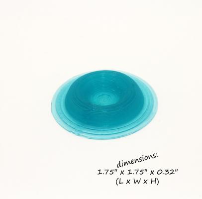 Show full view: Stroodies Leopard Geckos Calcium Dish, Aqua slide 2 of 5