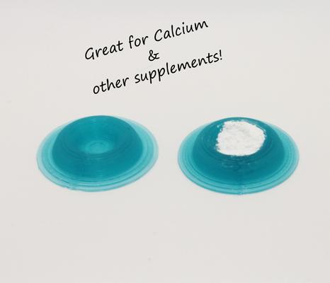 Show full view: Stroodies Leopard Geckos Calcium Dish, Aqua slide 4 of 5