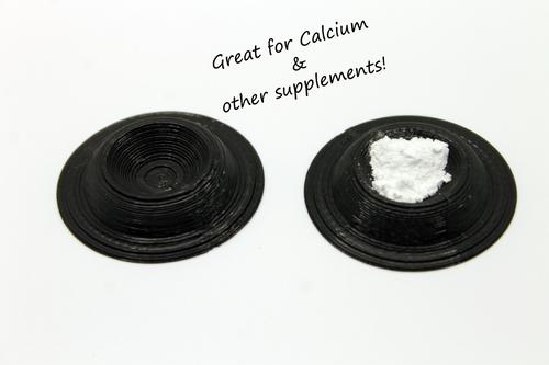 Show full view: Stroodies Leopard Geckos Calcium Dish, Black slide 4 of 5