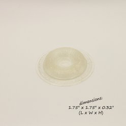 Stroodies Leopard Geckos Calcium Dish, Clear slide 2 of 4