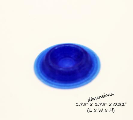 Show full view: Stroodies Leopard Geckos Calcium Dish, Sapphire slide 2 of 5