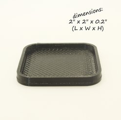 Stroodies Leopard Geckos LitterBox, Black, 2-in slide 2 of 3