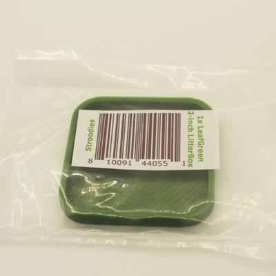 Show full view: Stroodies Leopard Geckos LitterBox, Leaf Green, 2-in slide 3 of 5