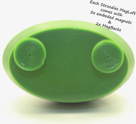 Show full view: Stroodies MagLoft Magnetic BubbleLoft Gecko Hideout, Leaf Green, Small/Juvenile slide 4 of 5