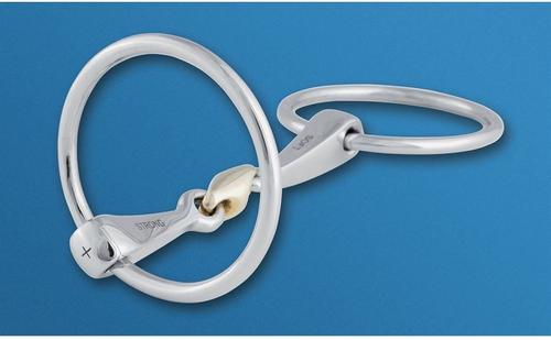 Show full view: Stubben 2-in-1 Loose Ring Snaffle Horse Bit, 16-mm, 5-in slide 5 of 5