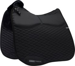 Stubben Adjuster Streamline Dressage Horse Saddle Pad, Black