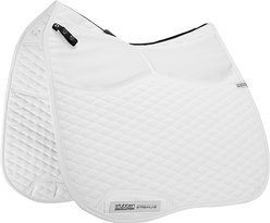 Stubben Adjuster Streamline Dressage Horse Saddle Pad, White