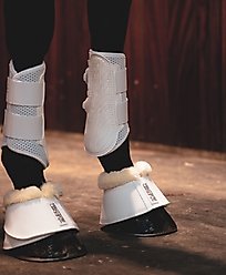 Stubben Airflow Brushing Horse Boots, White, Medium
