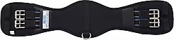 Stubben Coolmax Neoprene Horse Short Girth, Black, 20-in slide 2 of 2