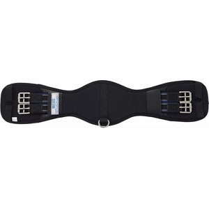 Stubben Coolmax Neoprene Horse Short Girth, Black, 20-in