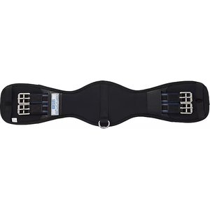 Stubben Coolmax Neoprene Horse Short Girth, Black, 22-in