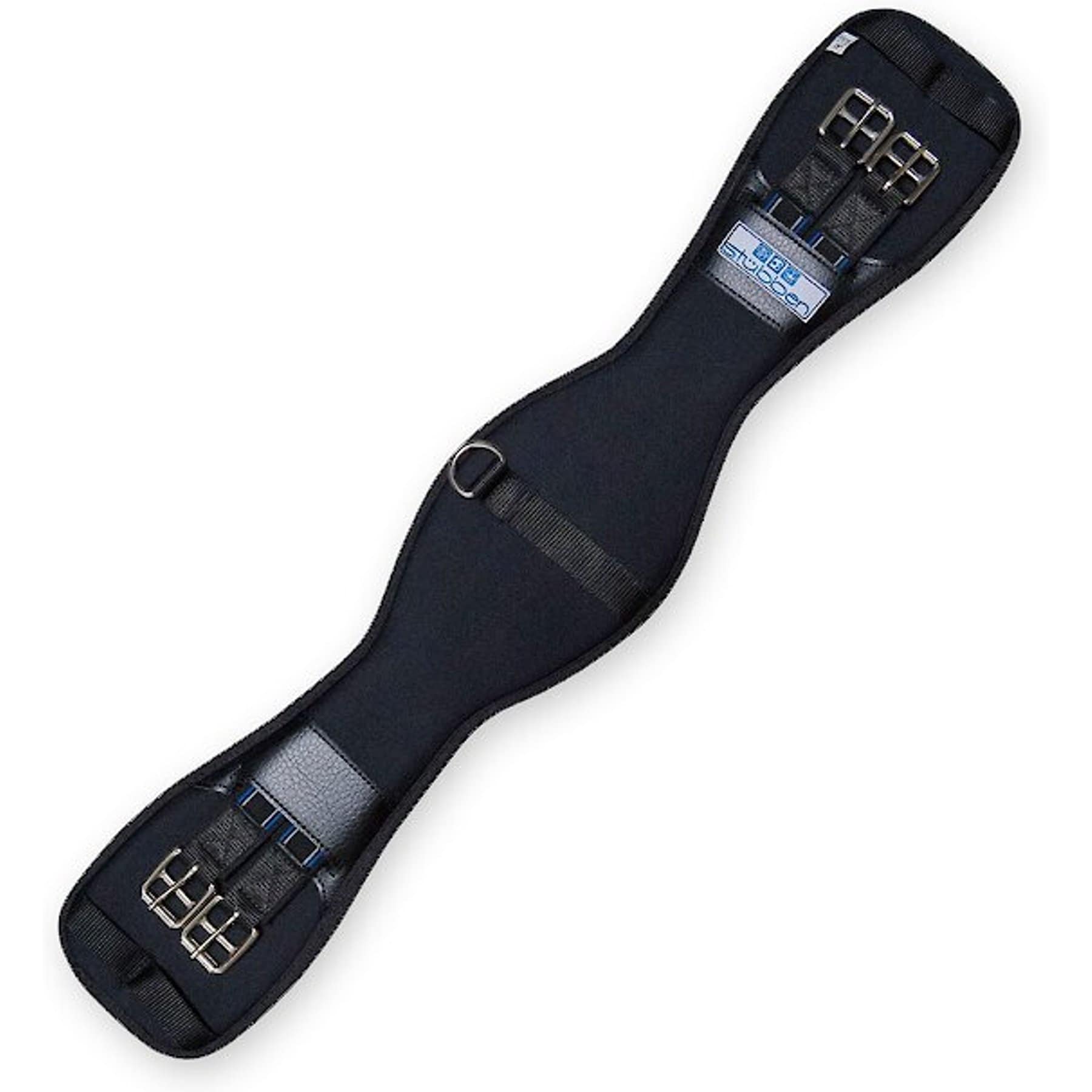 Stubben Coolmax Neoprene Horse Short Girth, Black, 24-in