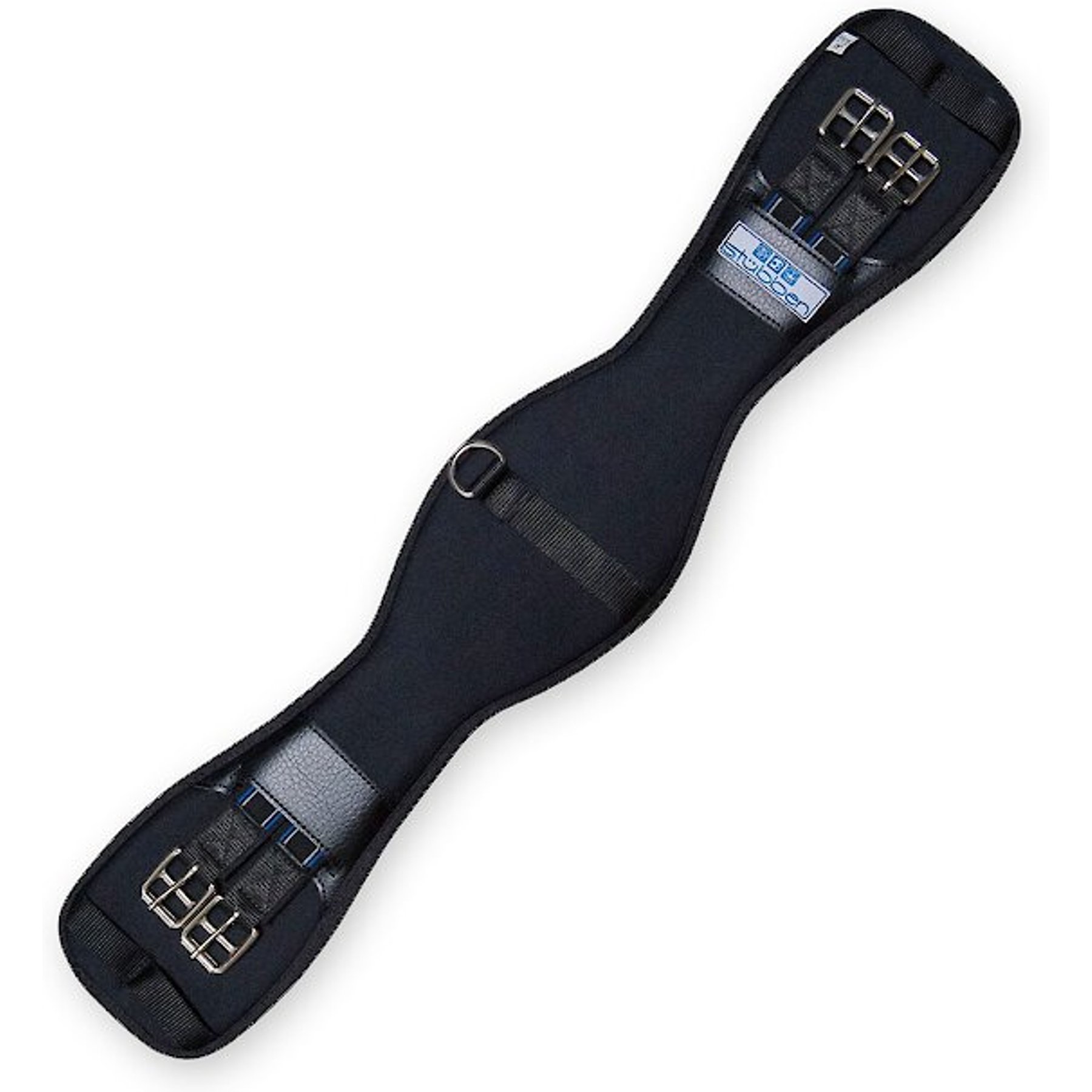 Stubben Coolmax Neoprene Horse Short Girth, Black, 26-in