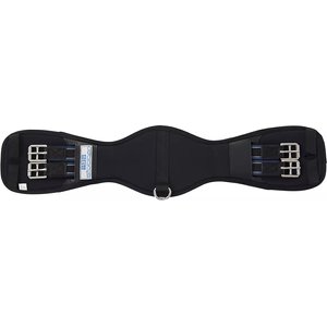 Stubben Coolmax Neoprene Horse Short Girth, Black, 26-in