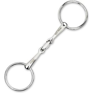 Stubben Easy-Control Loose Ring Snaffle Horse Bit, 16-mm, 5.75-in