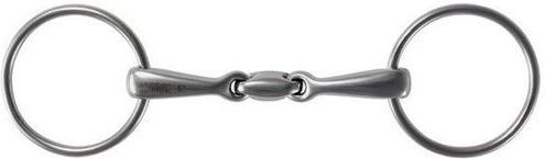 Show full view: Stubben Easy-Control Loose Ring Snaffle Horse Bit, 16-mm, 5-in slide 2 of 2