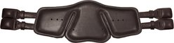 Stubben Equi-Soft Pad Leather Horse Girth, Ebony/Brown, 54-in slide 2 of 6