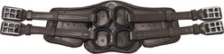 Stubben Equi-Soft Pad Leather Horse Girth, Ebony/Brown, 54-in slide 1 of 6