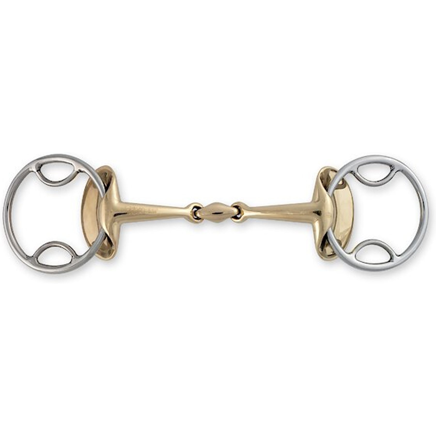 Stubben Golden Wings 4-in-1 Horse Bit, 14-mm, 5.25-in