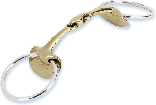 Show full view: Stubben Golden Wings Snaffle Horse Bit, 14-mm, 5.75-in slide 3 of 3