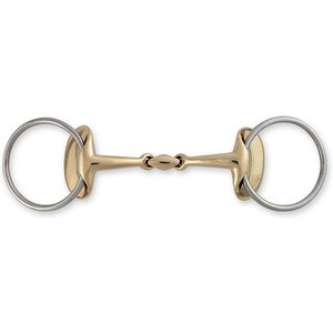 Stubben Golden Wings Snaffle Horse Bit, 14-mm
