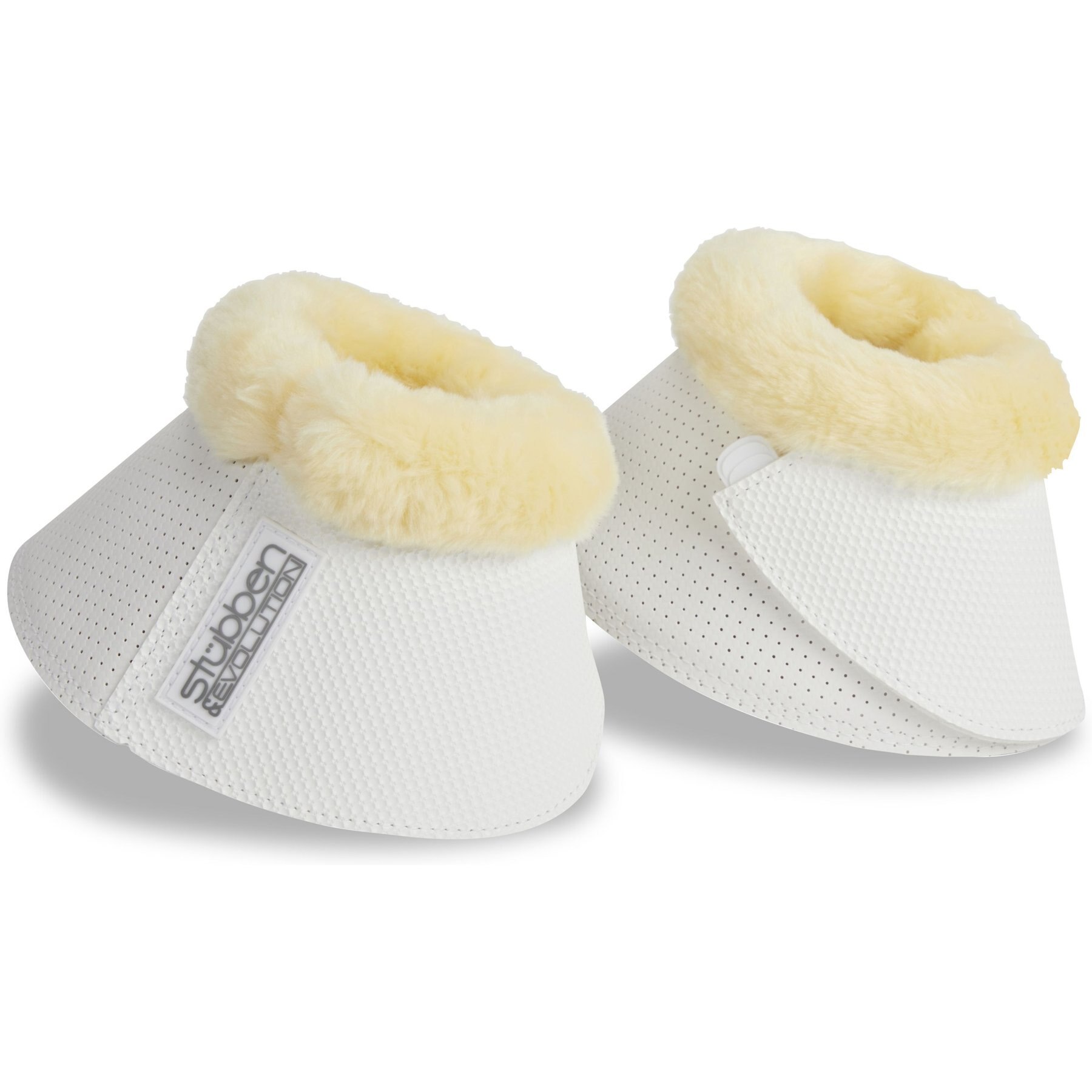 Stubben Gravity Overreach Horse Boots, White, Large