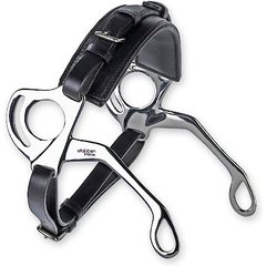 Stubben Hackamore Horse Bitless Bridle, Dark Brown, Full