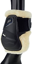 Stubben Hybrid Fetlock Fleece Lined Horse Boots, Black, Large