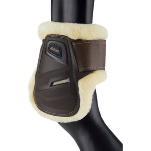 Stubben Hybrid Fetlock Fleece Lined Horse Boots, Brown, Large