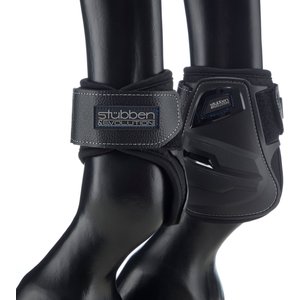 Stubben Hybrid Fetlock Horse Boots, Black, Large