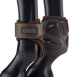 Stubben Hybrid Fetlock Horse Boots, Brown, Medium