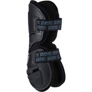 Stubben Hybrid Open Front Horse Boots, Black, Medium