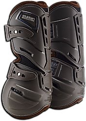 Stubben Hybrid Open Front Horse Boots, Brown, Large