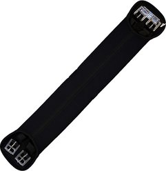 Stubben Neoprene Horse Dressage Girth, Black, 20-in