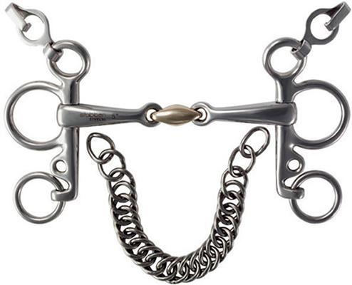 Show full view: Stubben Pelham Horse Bit, 14-mm, 5-in slide 2 of 2