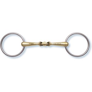 Stubben Quick Contact Loose Ring Snaffle Horse Bit, 16-mm, 5-in