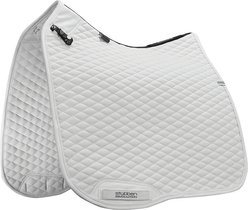 Stubben Streamline Dressage Horse Saddle Pad, White