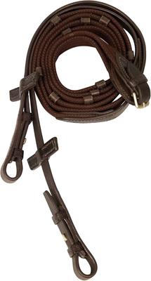 Show full view: Stubben Webbed Horse Reins, Black, Cob/Full slide 3 of 3