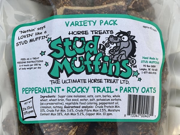 Stud Muffins Variety Pack Molasses, Cinnamon & Peppermint Horse Treats